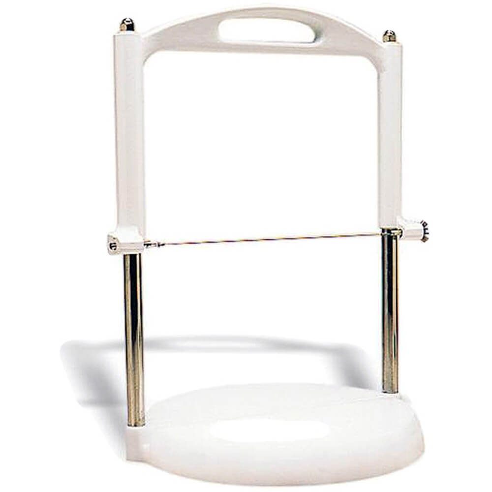 White, Plastic Cheese Slicer, Guillotine Style 072525 Matfer Bourgeat