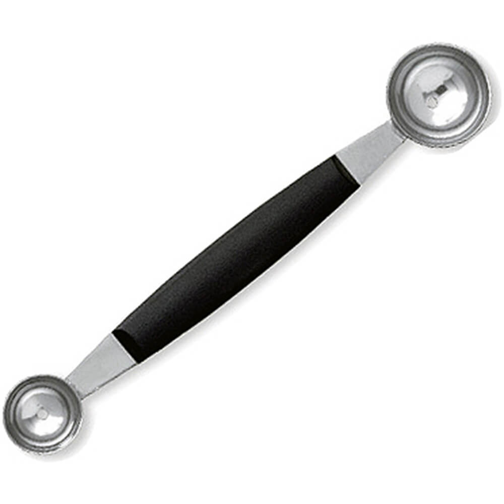 Matfer Bourgeat Black, Stainless Steel Double Melon Baller, Exoglass