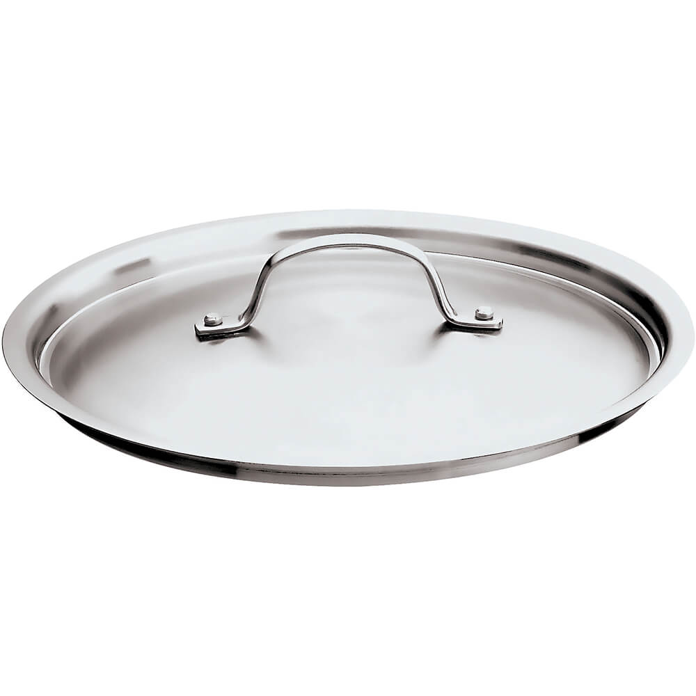 Stainless Steel Series 2500 Lid, Riveted Handle, 7.12" 1256118 Paderno