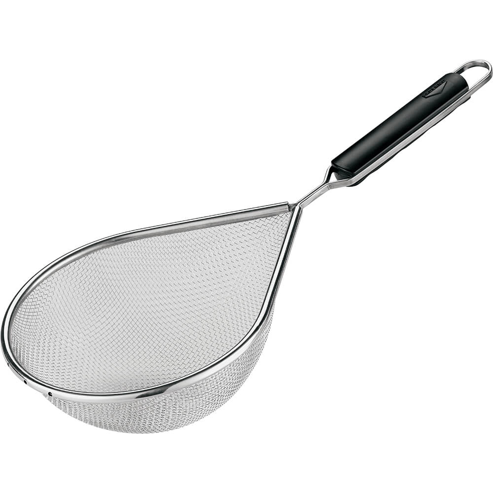 Stainless Steel Soup Strainer, Oblong, 8.62" 1263022 Paderno