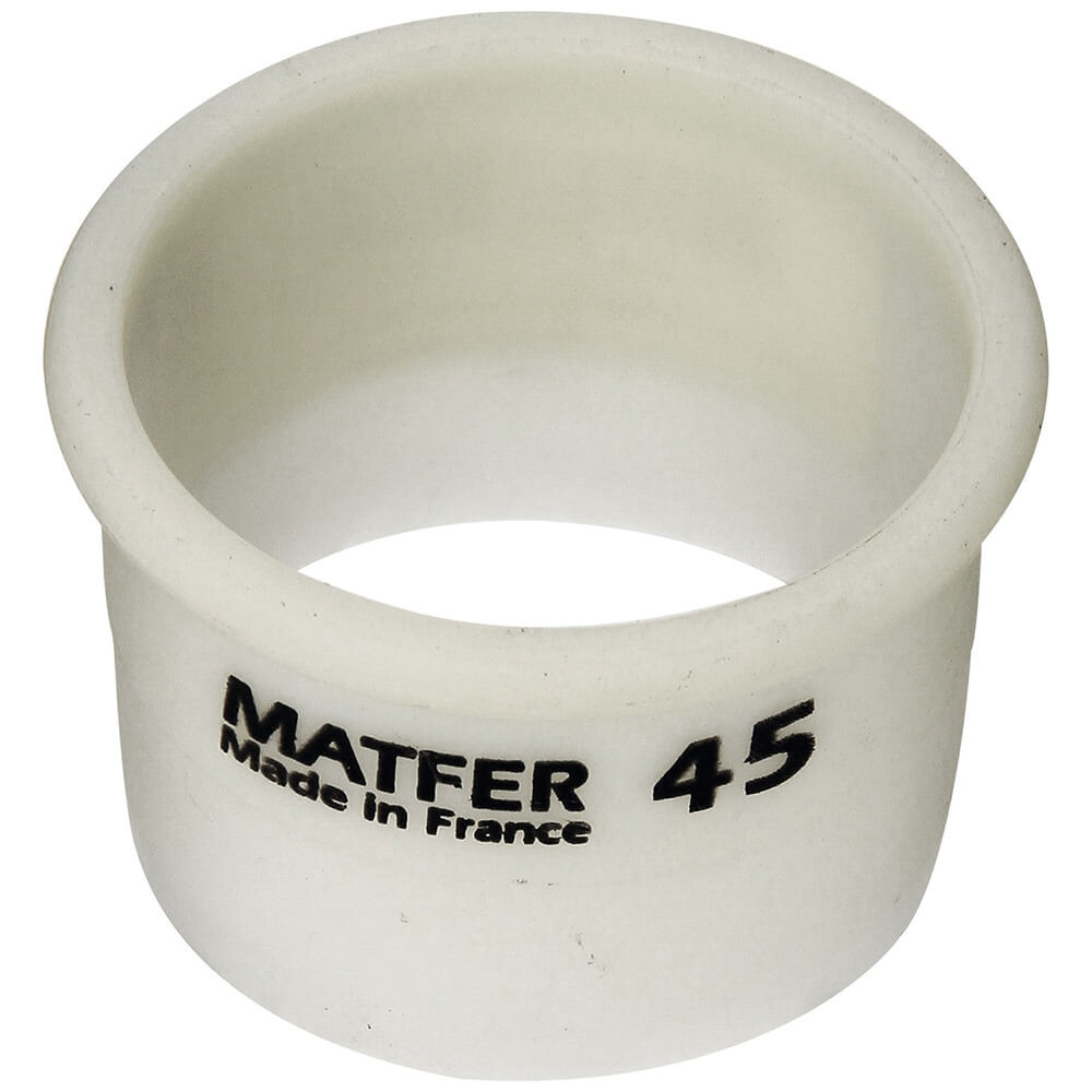 Matfer Bourgeat 150101 9-Piece Exoglass Round Non-Stick Fluted Pastry Cutter Set
