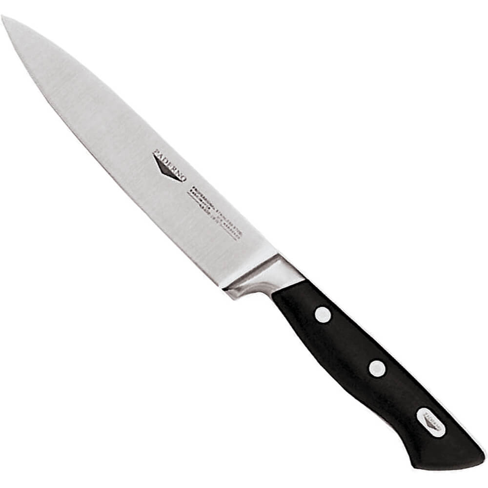 Black, Carbon Steel Chefs Knife, 6.25" 1810016 Paderno