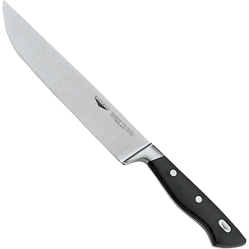Paderno Black, Carbon Steel Carving Knife, 7.12", 1810220
