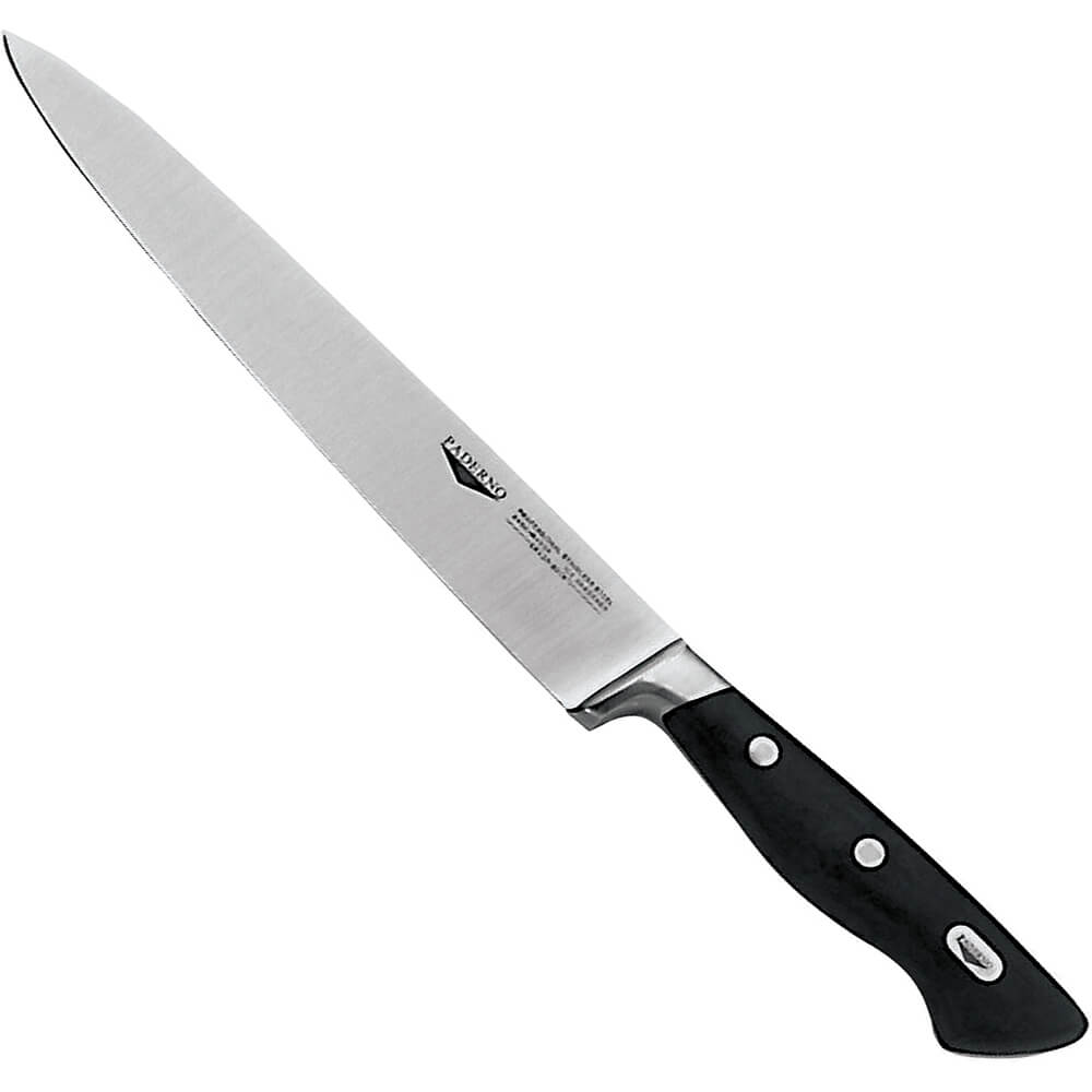 Black, Carbon Steel Flexible Filet Knife, 7.88" 1811520 Paderno