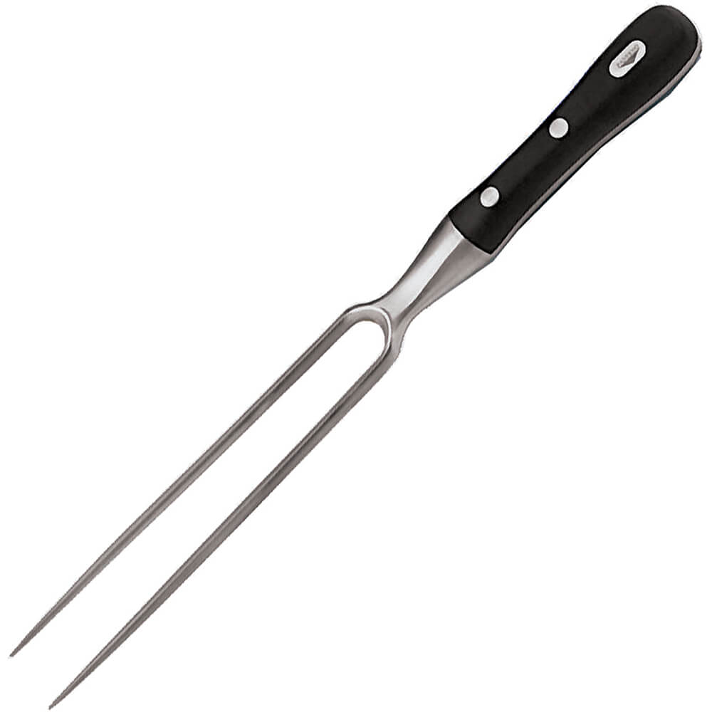 Black, Stainless Steel Chefs Fork, 6.63 1823017 Paderno