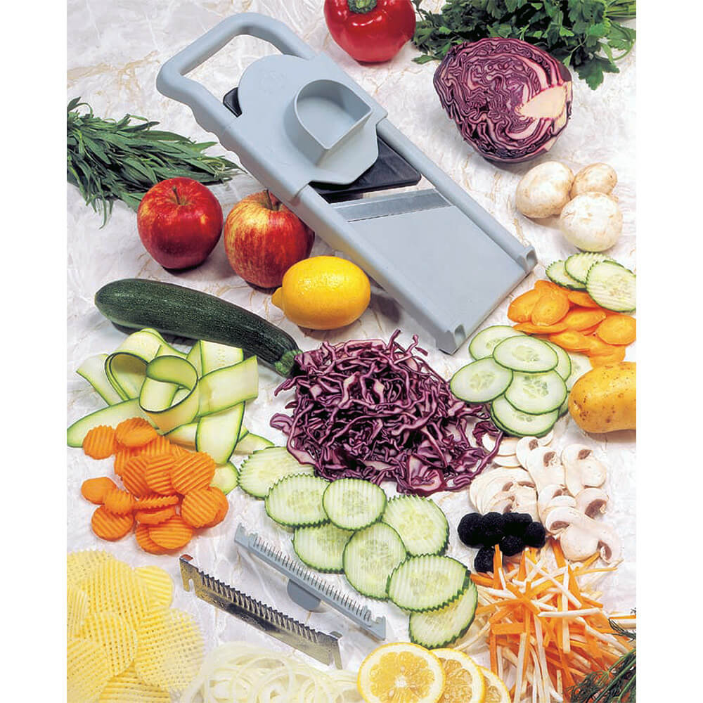 Gray, Plastic Mandolin Slicer 1000 215040 Matfer Bourgeat