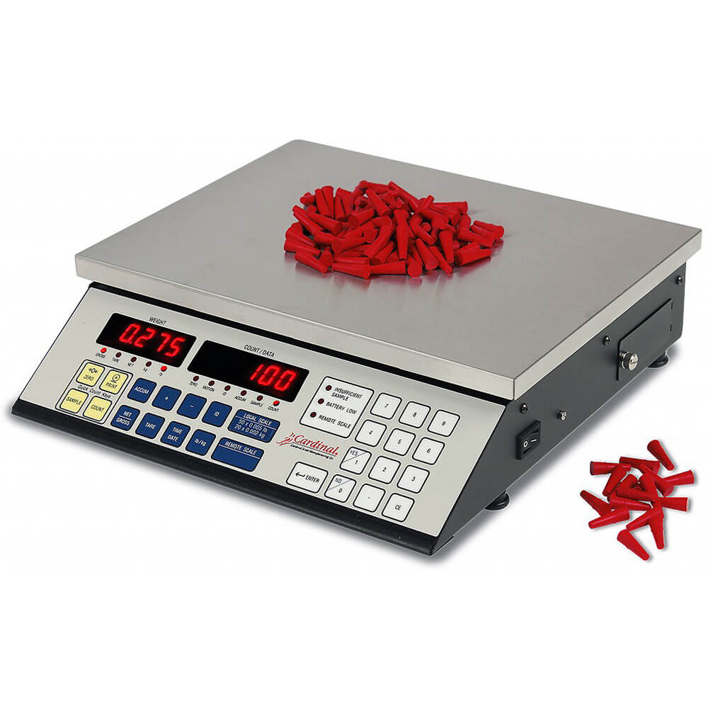 Silver, Digital Counting Scale, 14.5" X 8.25", 100 Lb. View 4