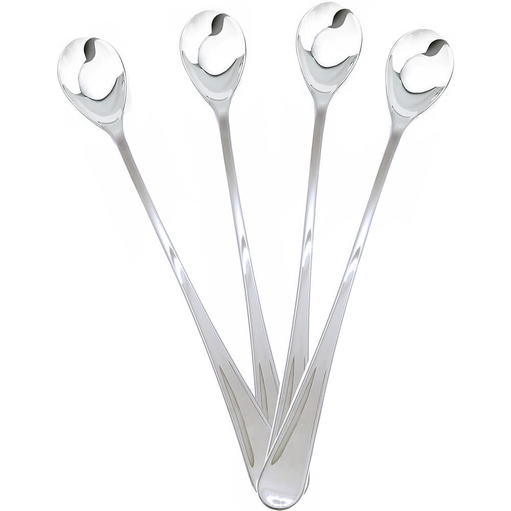 Manor Iced Tea Spoon Replacement Flatware, Stainless Steel Mirror