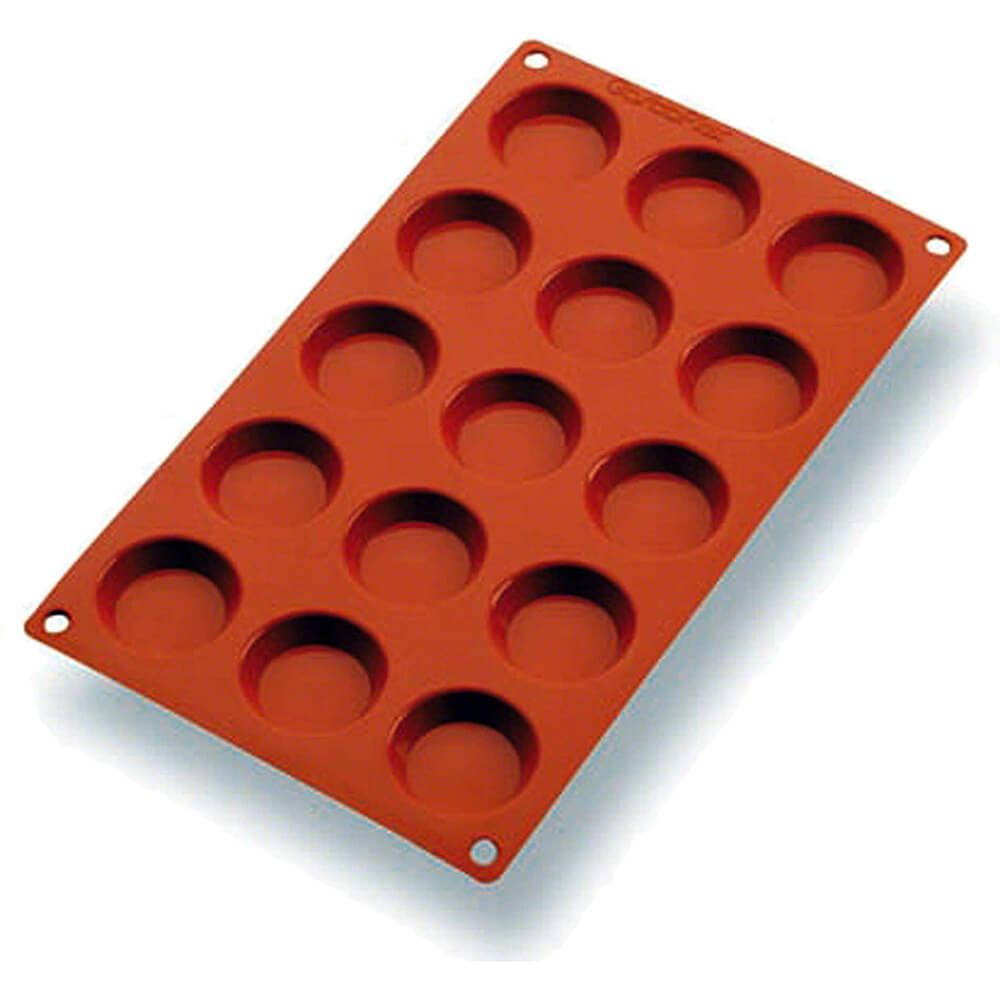 Orange, Silicone Gastroflex Mini Tartlet Baking Mold 257922 Matfer
