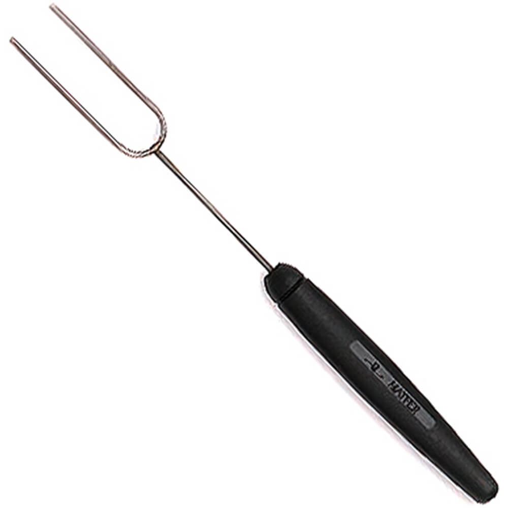 Black, Stainless Steel Chocolate Dipping Tools, Two Tine Fork