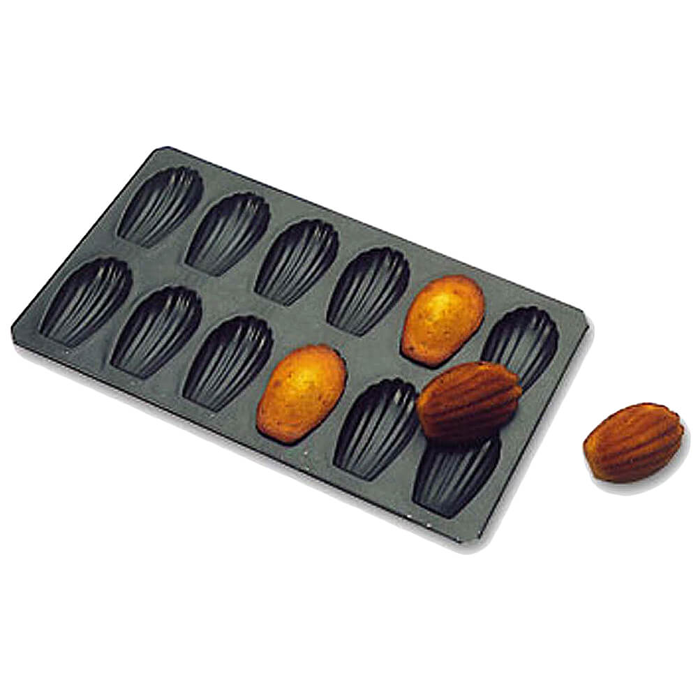Steel Exopan Madeleine Baking Pan, 12 Cups 310731 Matfer Bourgeat
