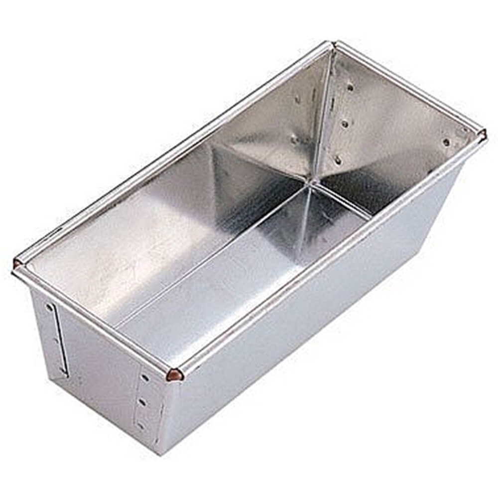 Matfer Bourgeat Tinplate Rectangular Bread Loaf Pan, 6.25", 340333