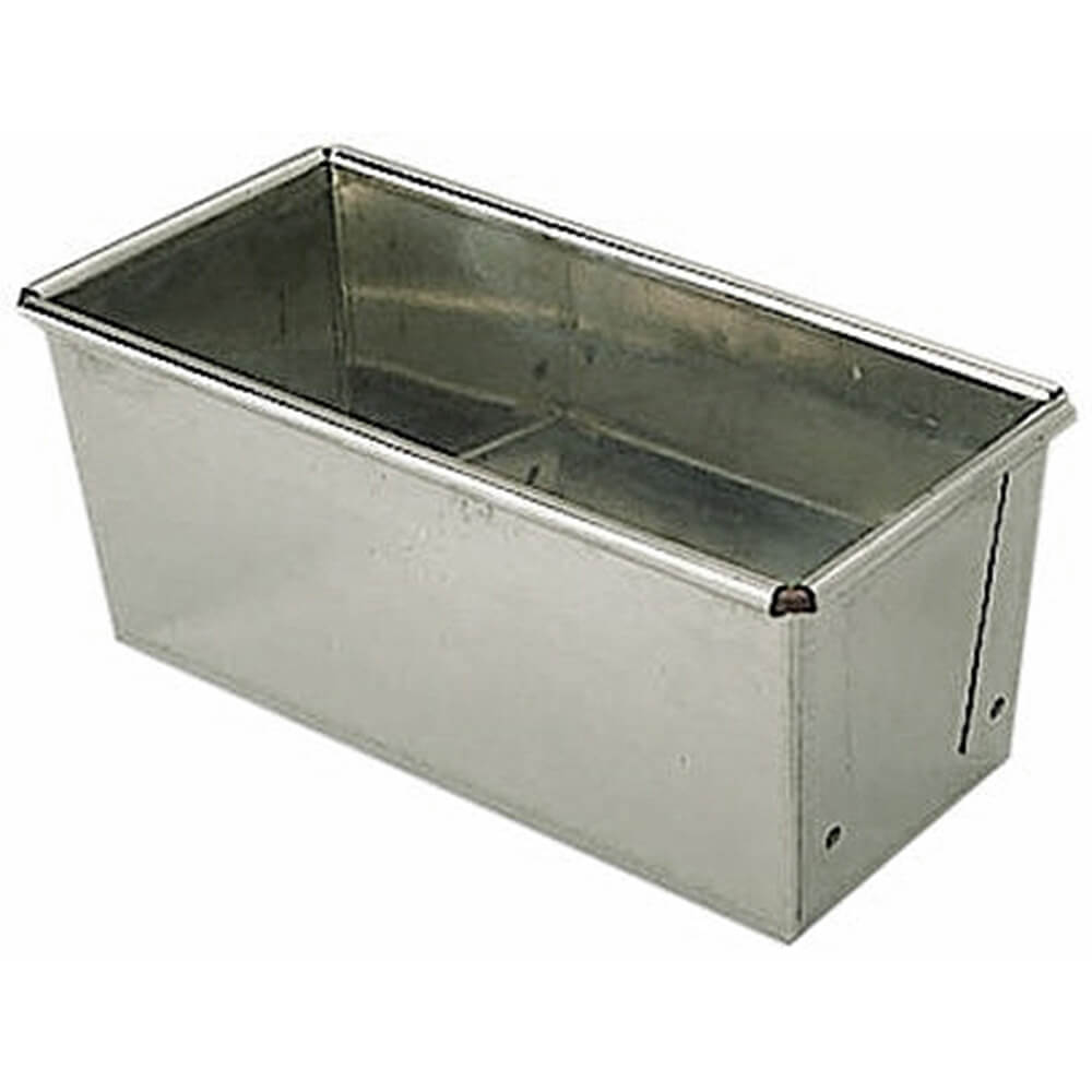 Matfer Bourgeat Tinplate Rectangular Bread Loaf Pan, 6.25", 340333