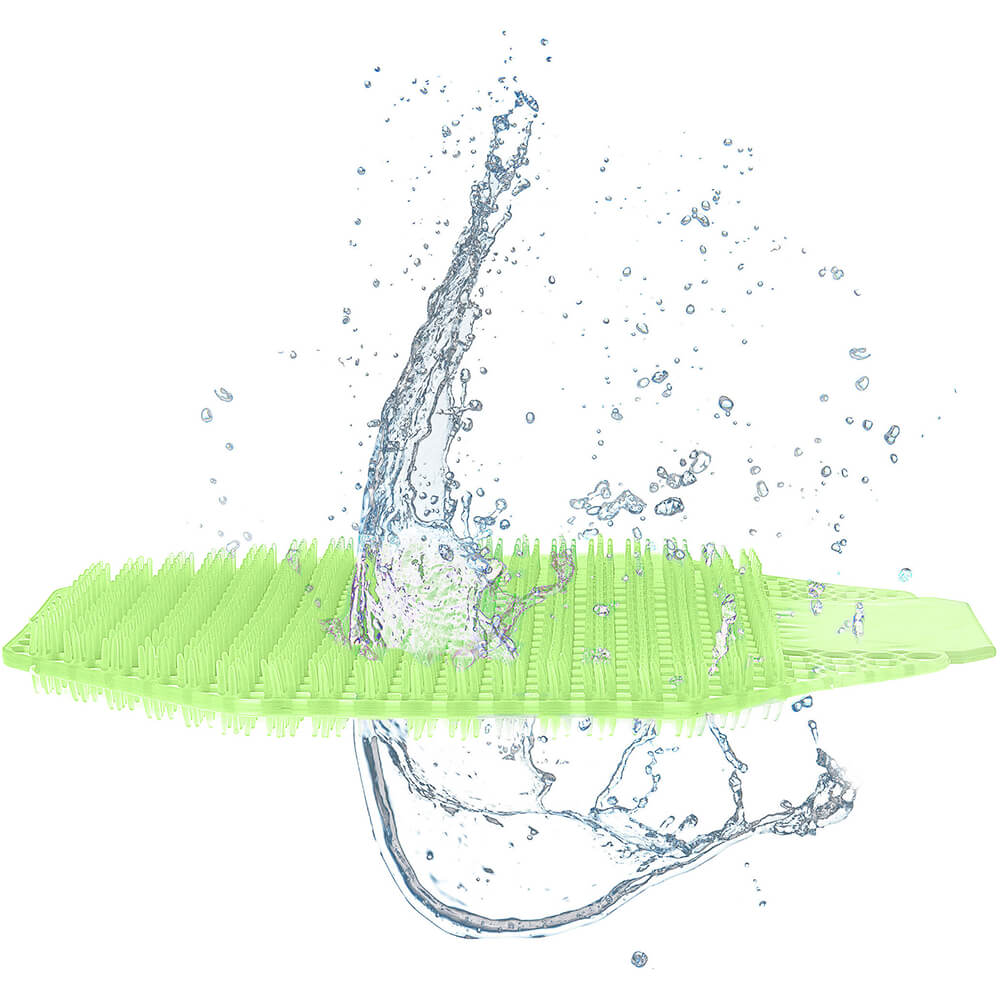 Green, Plastic Urinal Screen, Cucumber Melon Urinal Deodorizer, 10/PK