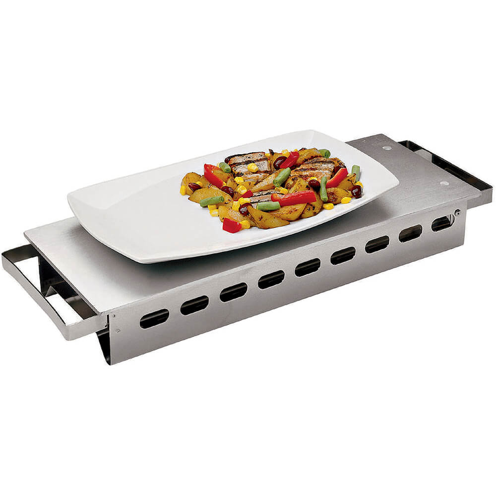 Stainless Steel Plate / Food Warmer, 7.12" X 17.75" 4156945 Paderno