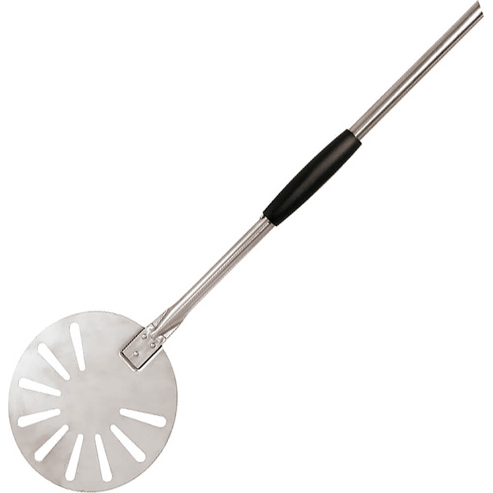 Paderno Stainless Steel Pizza Peel, Slotted 9", 4173723