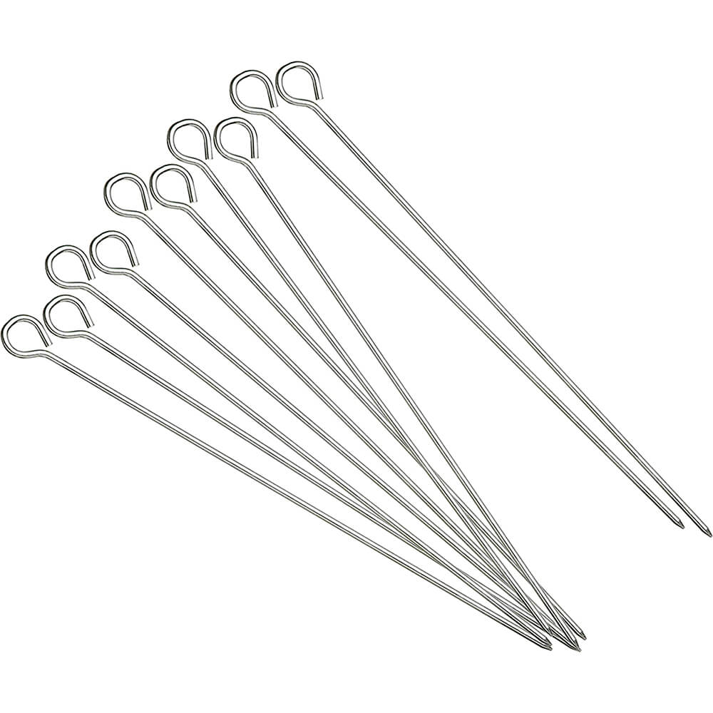 Stainless Steel Skewers, 11.81", 10/PK 4251130 World Cuisine