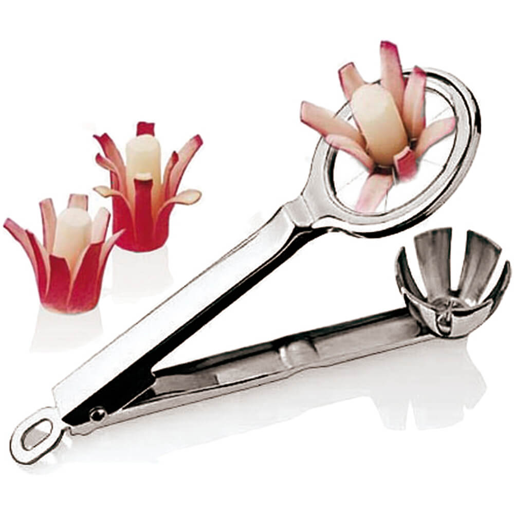 Stainless Steel Egg Slicer, Creates 6 Wedges, 2.5" 4259700 Paderno