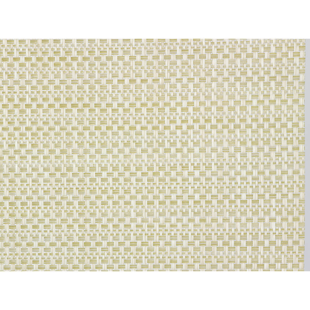 Polyester / Vinyl Beige and White Placemats, 16.5" X 13", 6/PK 42950