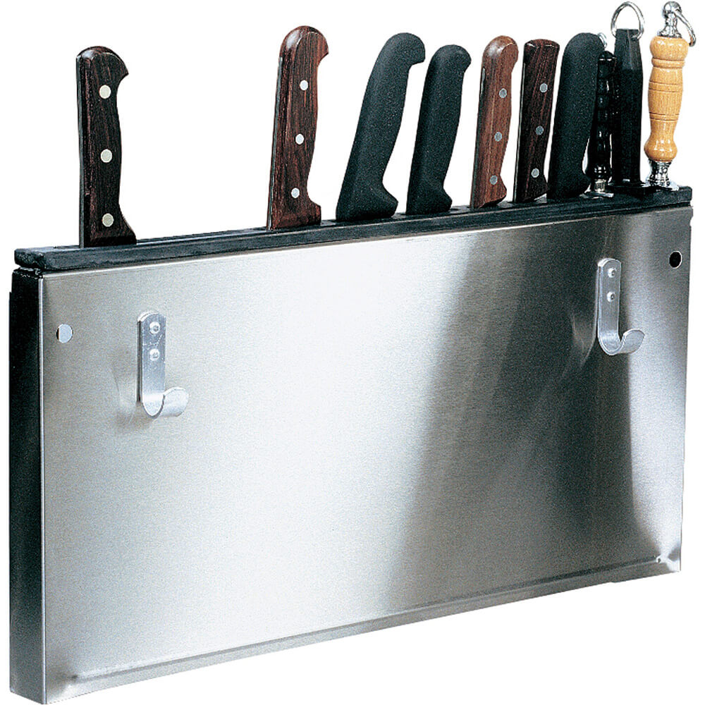 23" x 12" x 1.25" Stainless Steel Kitchen Utensils / Tool Holder 7.