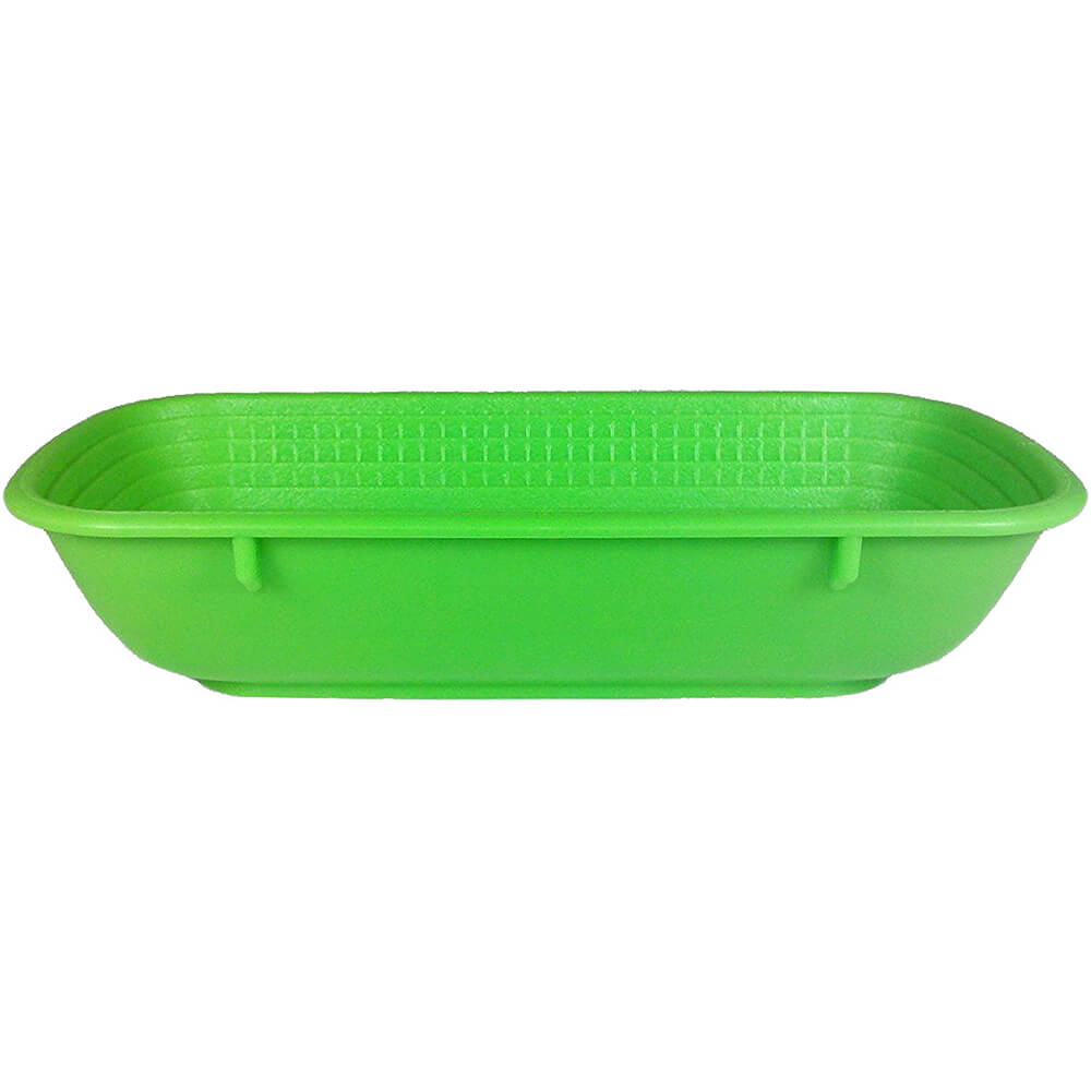 Schneider Green, Plastic Proofing Basket, Rectangular, 10.63