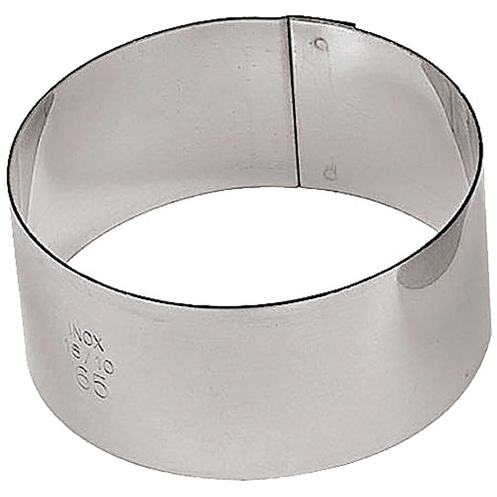 Stainless Steel Pastry Ring, 2", 6/PK 4742502 Paderno