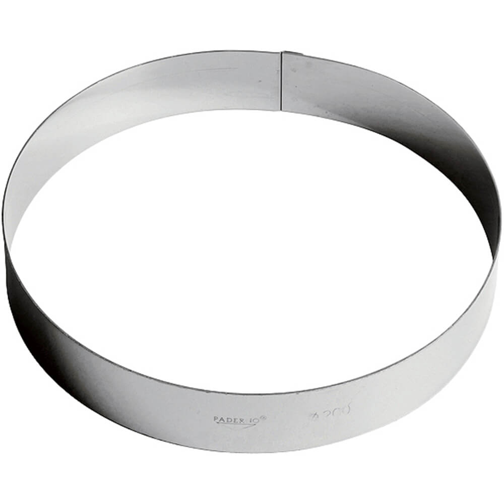 Entremet Rings Stainless Steel Entremet / Dessert Ring , 7.88