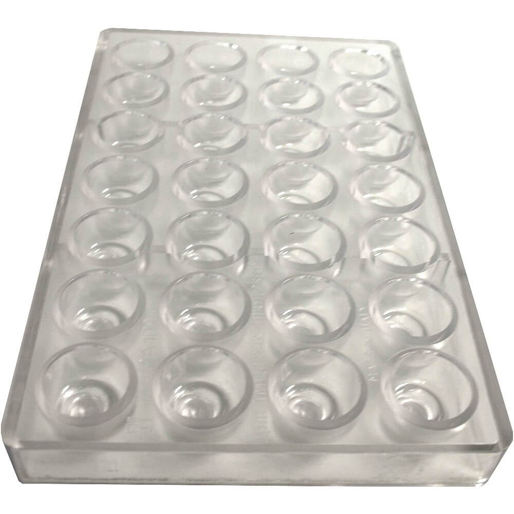 Polycarbonate Chocolate Mold, Peanut Butter Cup