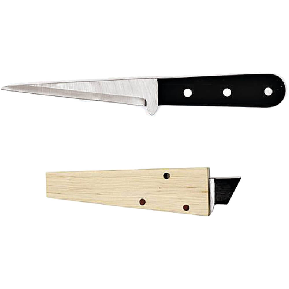 World Cuisine Beechwood, Stainless Steel Set Of 4 Ice Carving Tools W