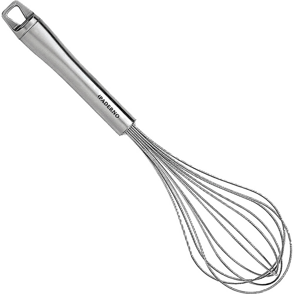 All Stainless Steel Egg Whisk, 11.13" 4827819 Paderno