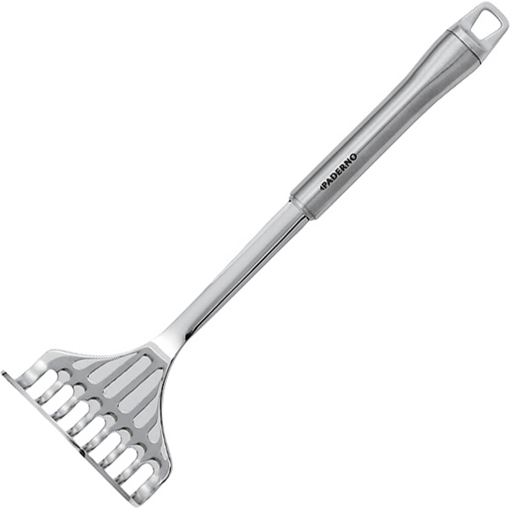 All Stainless Steel Potato Masher, Curved Head 4827831 Paderno