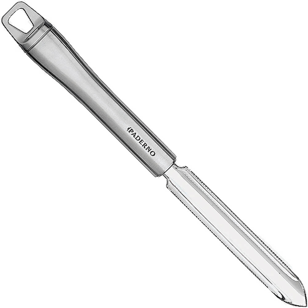 Paderno All Stainless Steel Zucchini Corer, 9.5", 4827854