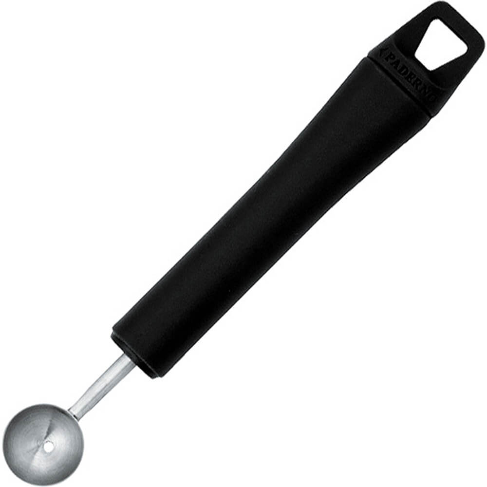 Paderno Black, Stainless Steel Melon Baller, 0.86" Scoop, 4828031