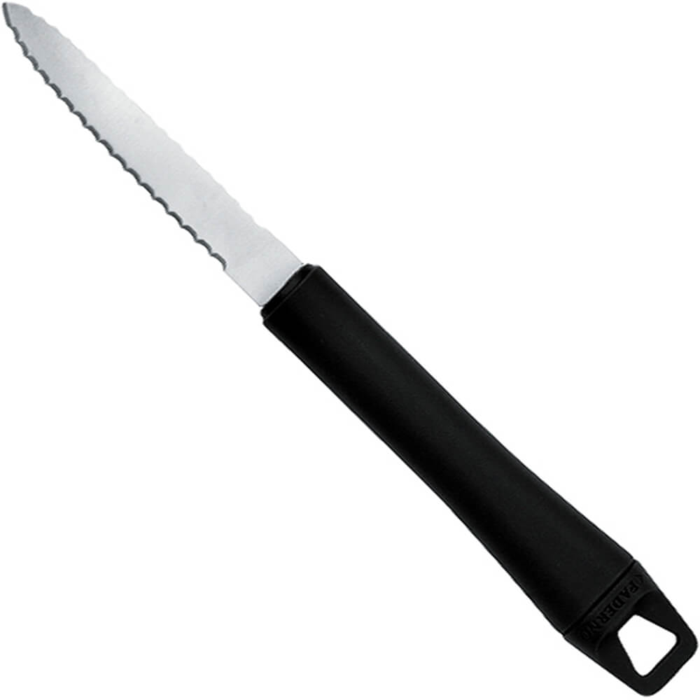 Black, Stainless Steel Grapefruit Knife with Polypropylene Handle, 9" 4828047 Paderno