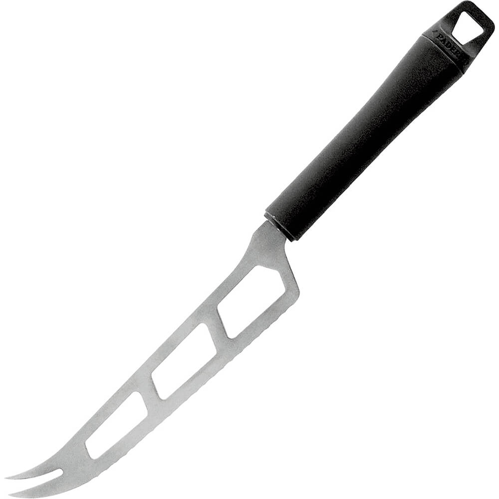 Black, Stainless Steel Soft Cheese Knife, 11.5" 4828059 Paderno