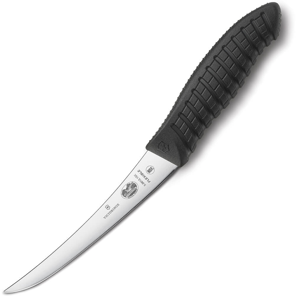 6 Boning Knife Curved Flexible Blade Ultra Grip Handle 5 6613 15x Victorinox
