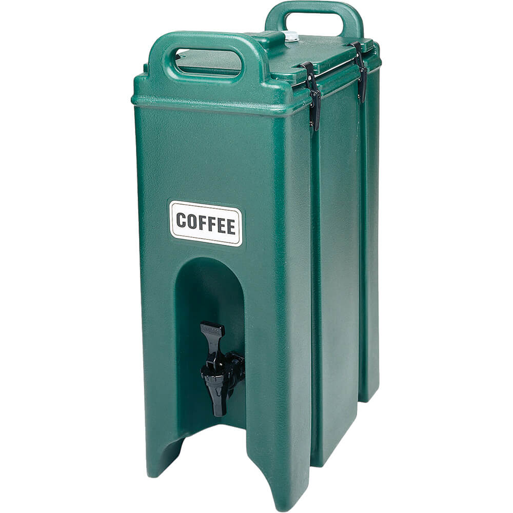 Green, 4.75 Gal. Insulated Beverage Dispenser 500LCD519 Cambro