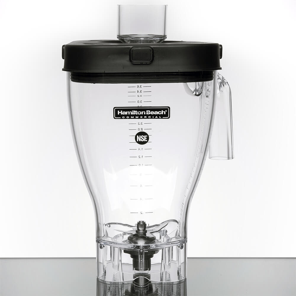Hamilton Beach Clear, 1 Gallon / 4L Polycarbonate Jar Kit with Lid