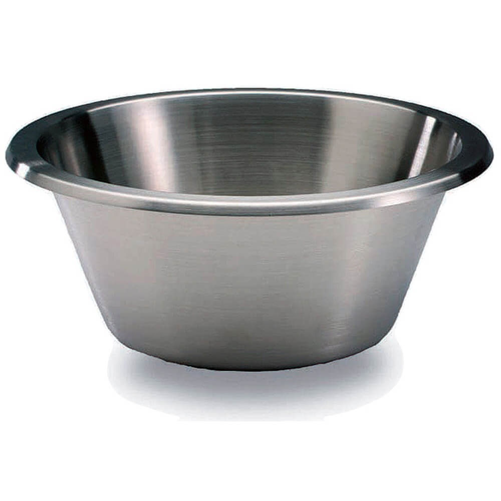Stainless Steel, Flat Bottom Mixing Bowl, 1 Qt. 702616 Matfer Bourgeat