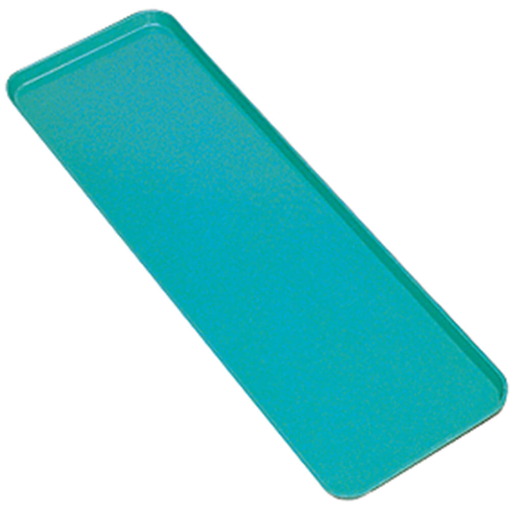 Green, 12" X 30" x 3/4" Display Bakery / Deli Trays, Fiberglass, 12/PK