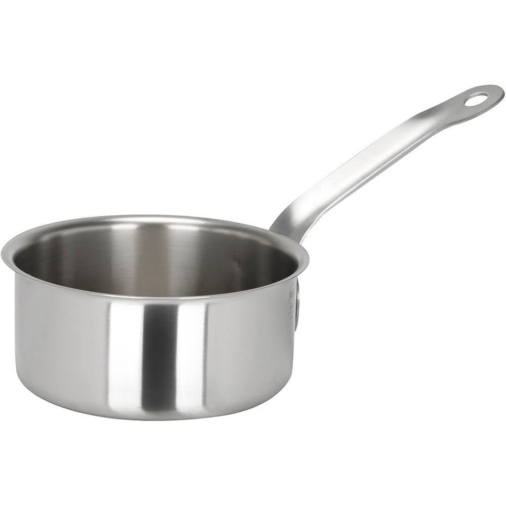 Stainless Steel, 18/10 Steel Catering Saucepan, 0.95 Qt. A18116 Sitram