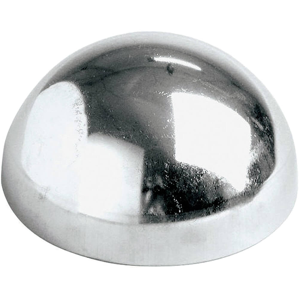 Paderno Stainless Steel Half Ball / Hemisphere Baking Mold, 1.625 Oz
