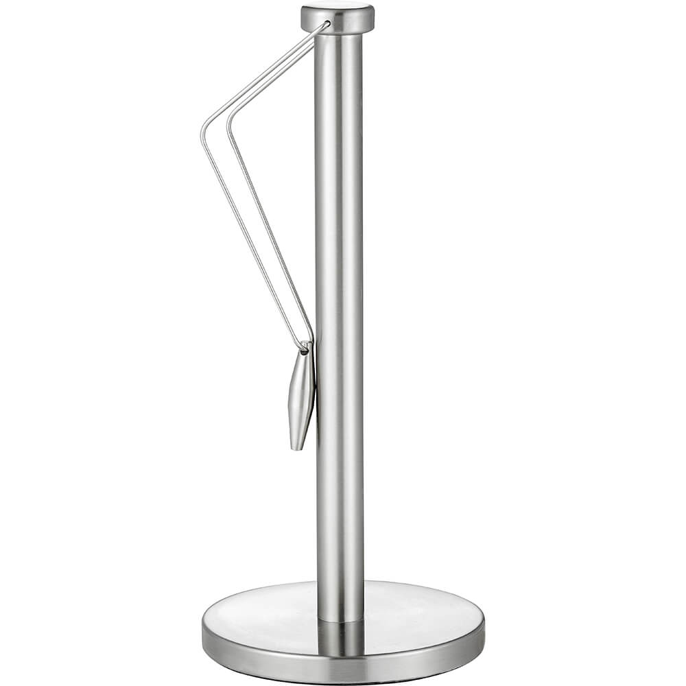 Stainless Steel Paper Towel Holder with SlipResistant Base and Tension
