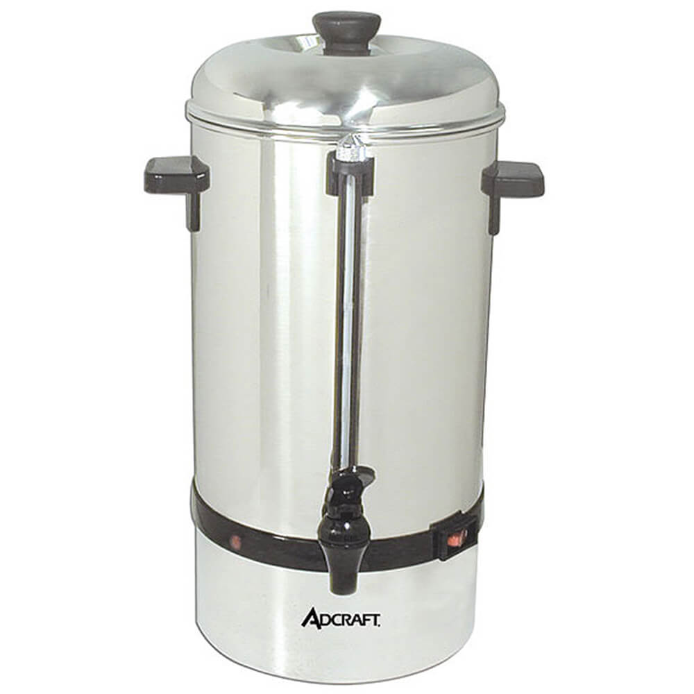 Stainless Steel Coffee Percolator / Coffee Urn 60 Cup CP60 Adcraft