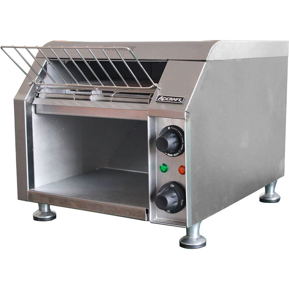Stainless Steel Commercial Conveyor Toaster, Single Or Dual Side