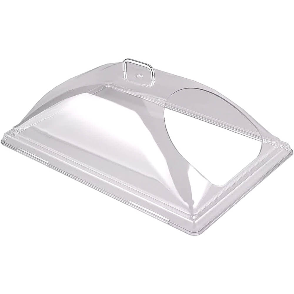 Cambro Clear, Dome Food Cover with 1 End Cut, 12" X 20", DD1220ECW135
