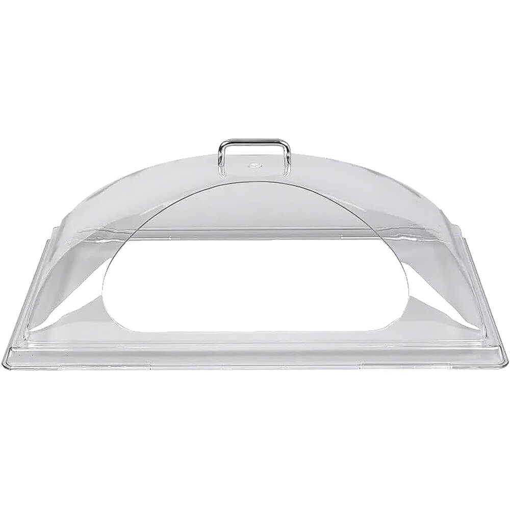 Clear, Dome Food Cover with Side Cut, 12" X 20" DD1220SCW135 Cambro