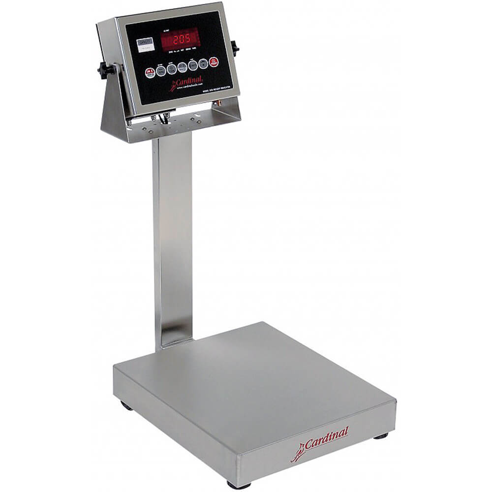 Stainless Steel, Bench Scale, Electronic, 150 Lb. W/ 205 Digital Weight Indicator