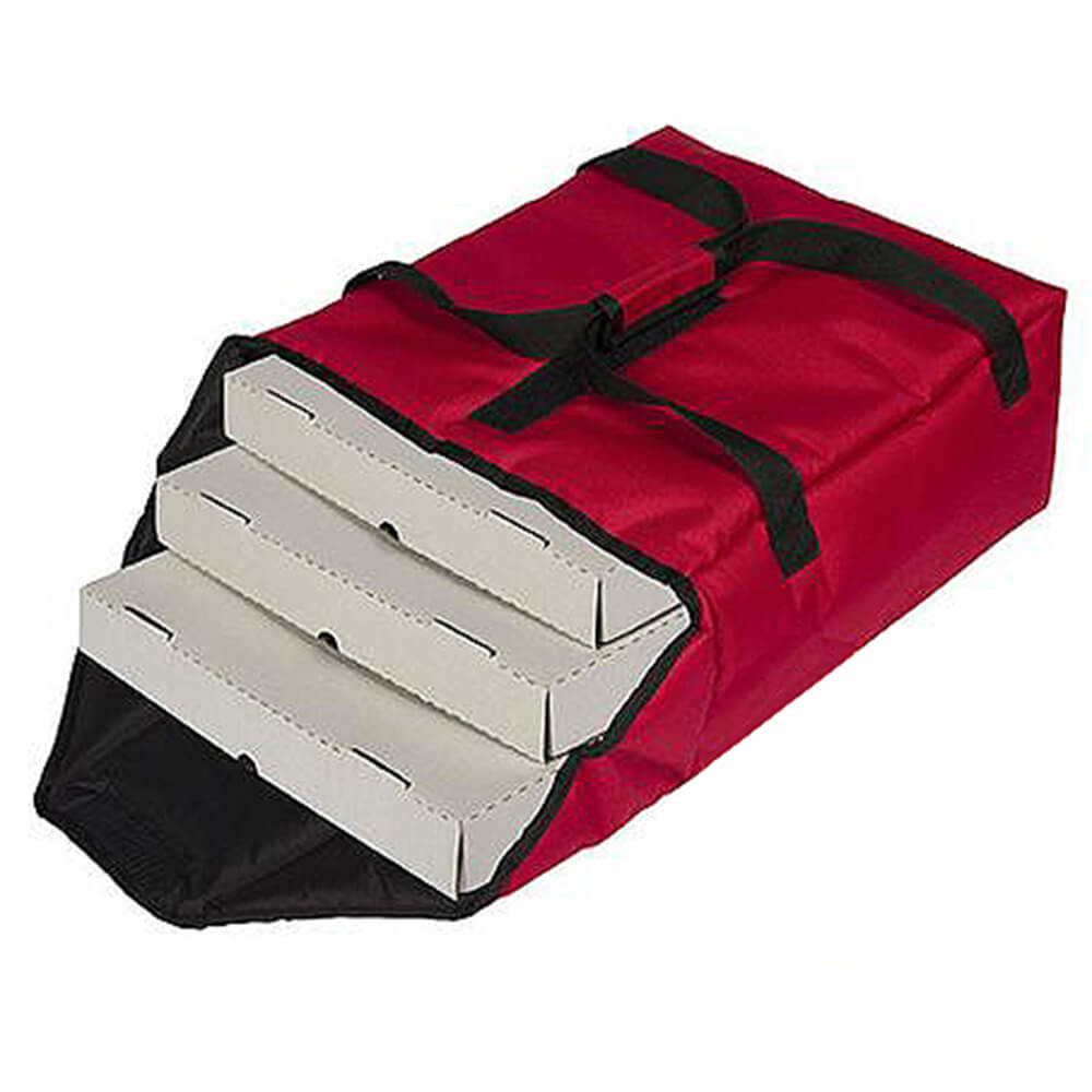 Cambro Red Nylon Insulated Premium Pizza Bag Food Delivery Bag