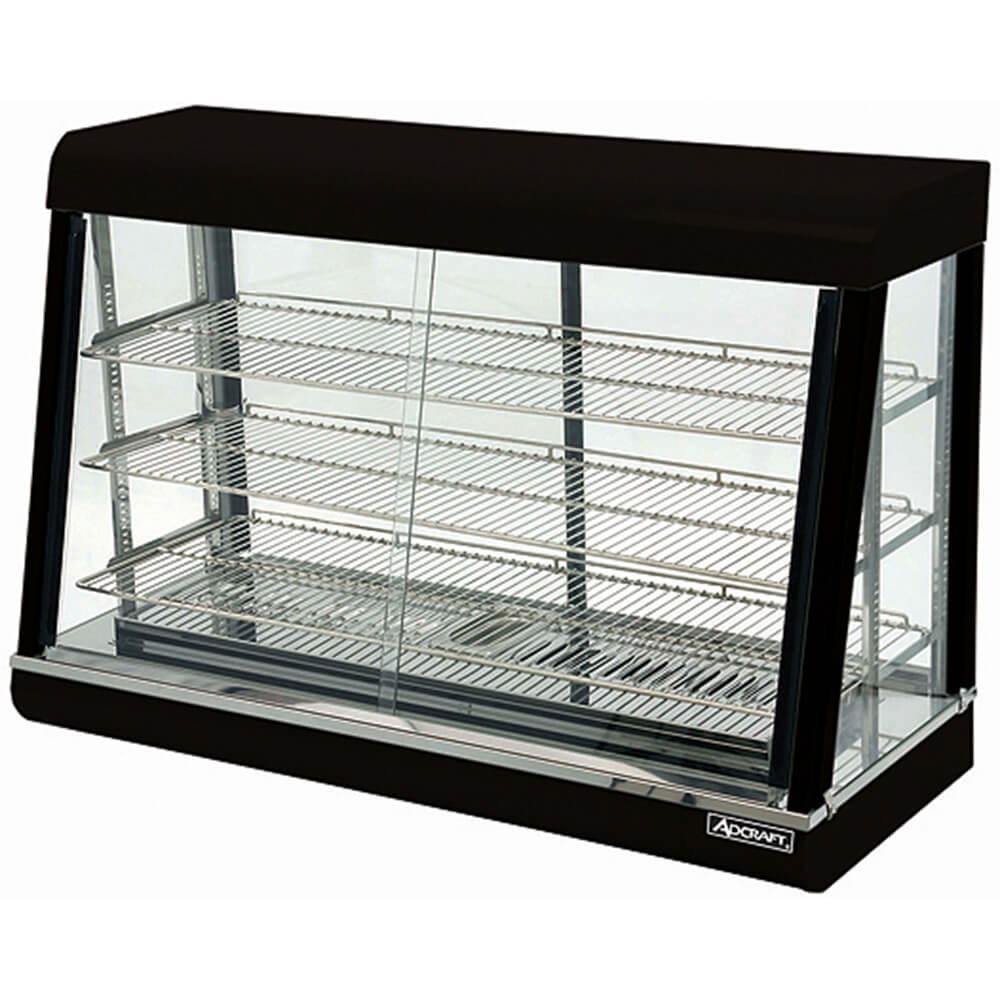 Adcraft Stainless Steel 48" Countertop Food Warmer Display, 3